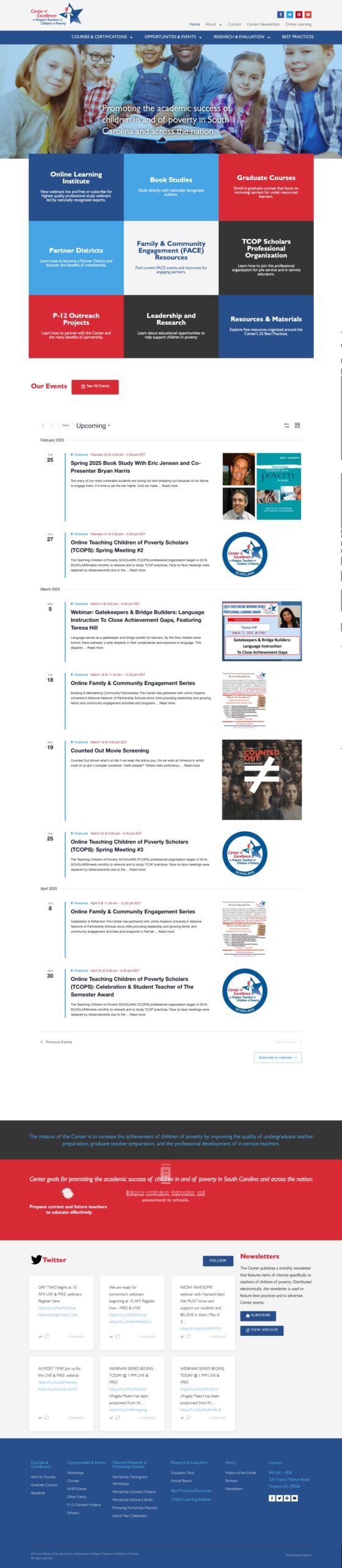 Center of Excellence Homepage