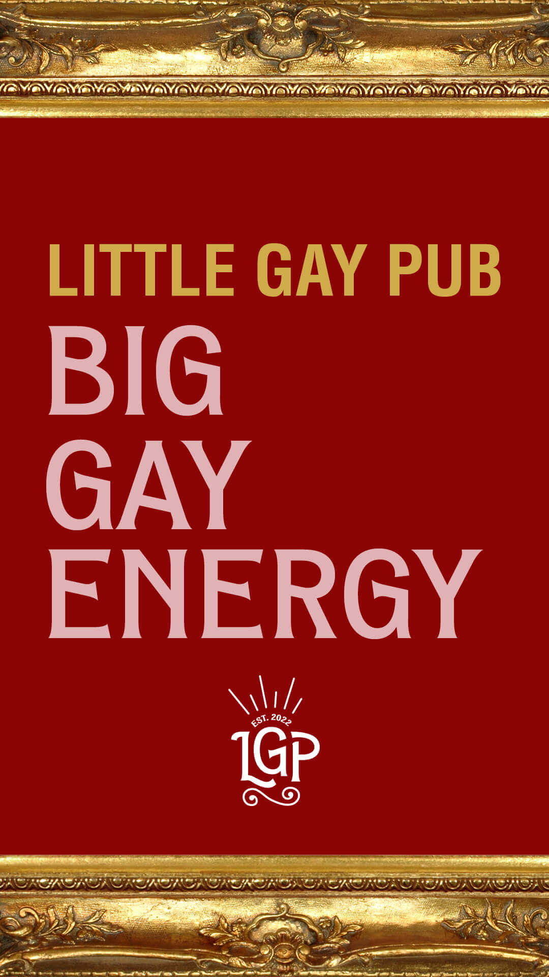 The Little Gay Pub Instagram post